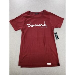 Diamond Supply Co. Women's Logo Shirt Top Skateboarding Sz SMALL